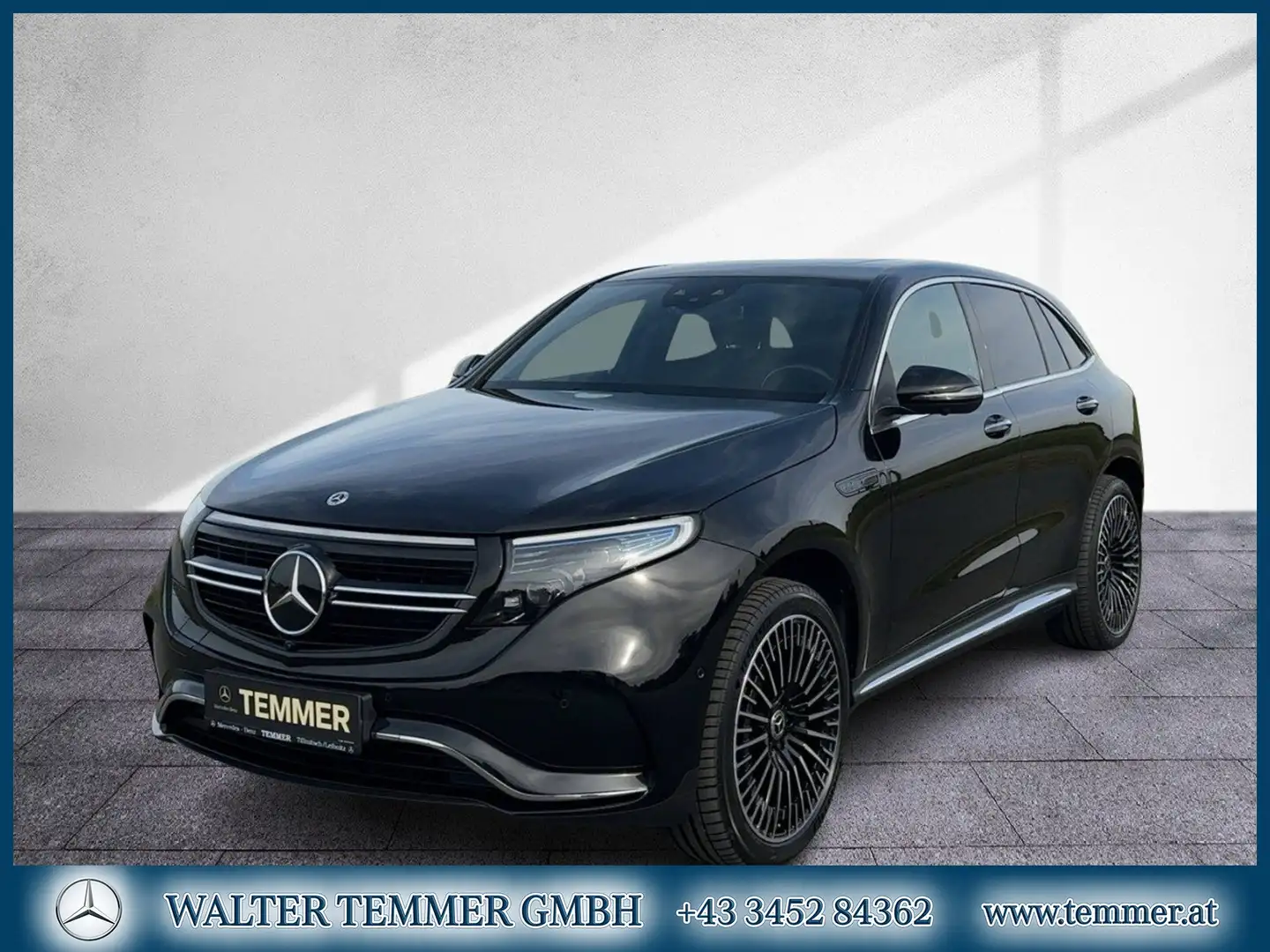Mercedes-Benz EQC 400 400 4MATIC AMG-Line NP: 94.570 PREM+ DISTR Schwarz - 1