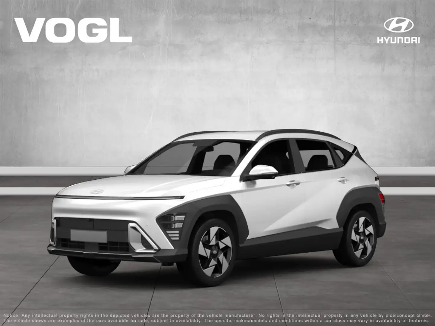 Hyundai KONA SX2 MY25 1.6 T-GDI 138PS DCT Select Blanc - 1