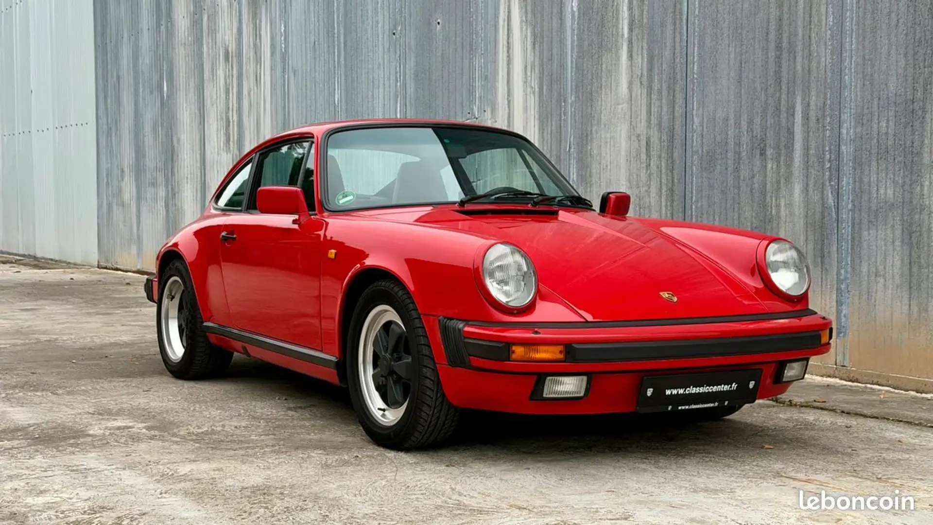 Porsche 911 Carrera 3.2 Coupé 2eme main Rouge - 1