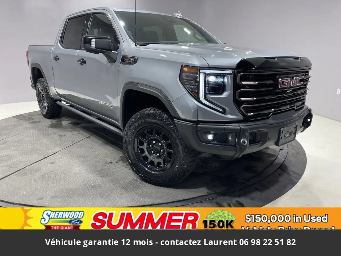 GMC Sierra AT4X 6.2L Tout compris hors homologation 4500e Gris - 1