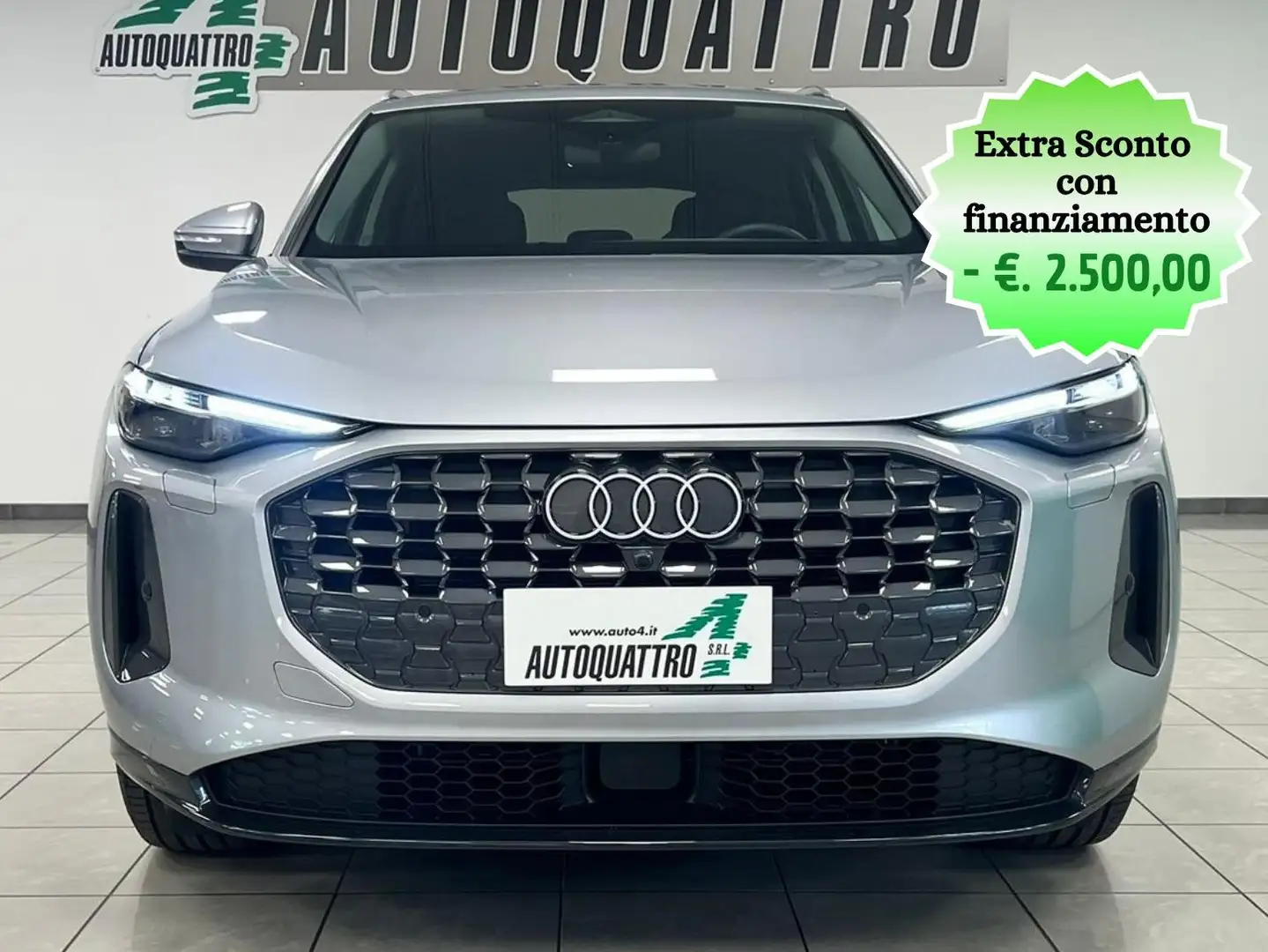 Audi Q5 Q5 2.0 tdi mhev+ Business Advanced quattro 204cv Argento - 1