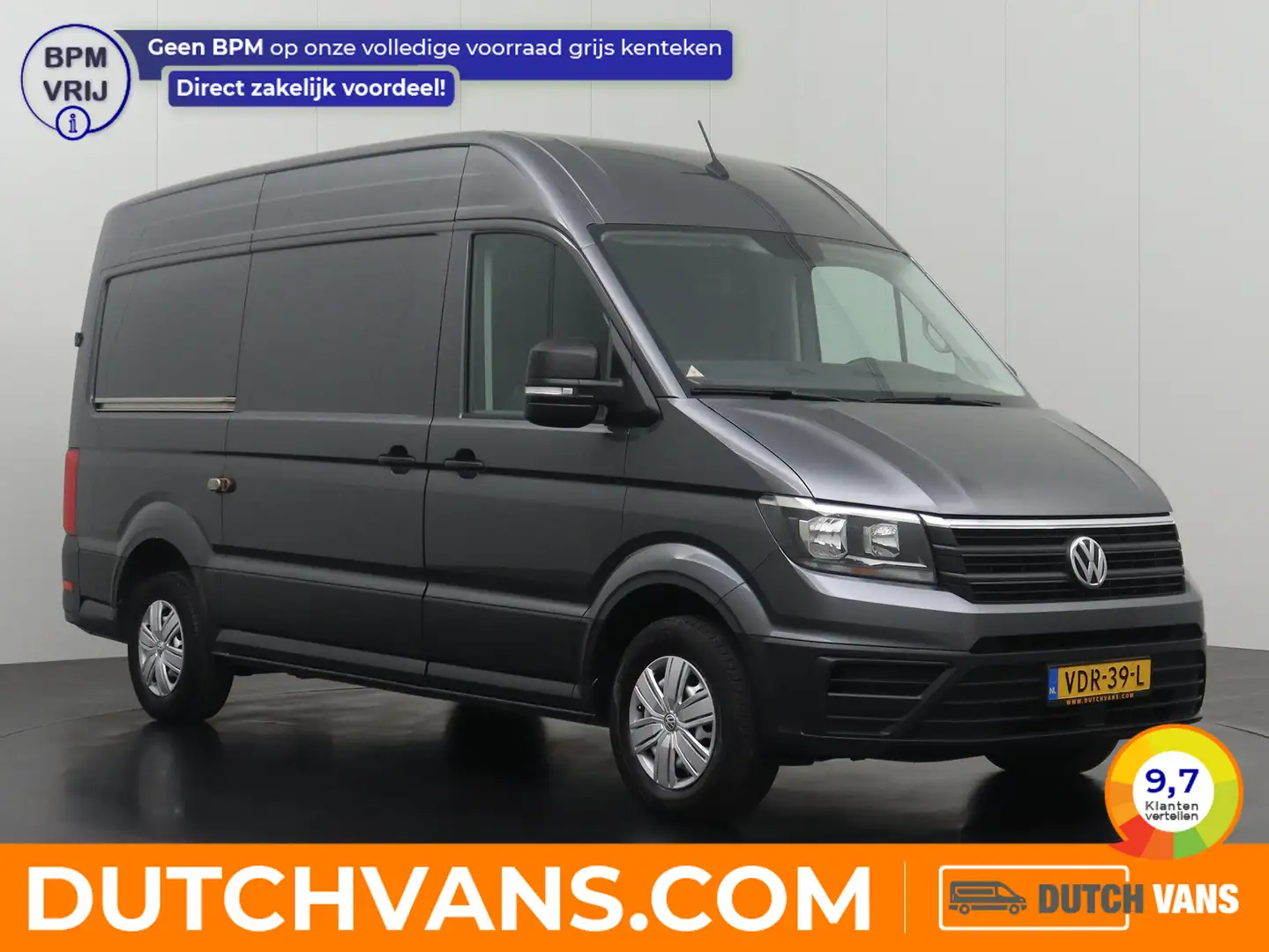 Volkswagen Crafter 2.0TDI 140PK DSG Automaat L3H3 | Trekhaak | Naviga Gris - 1