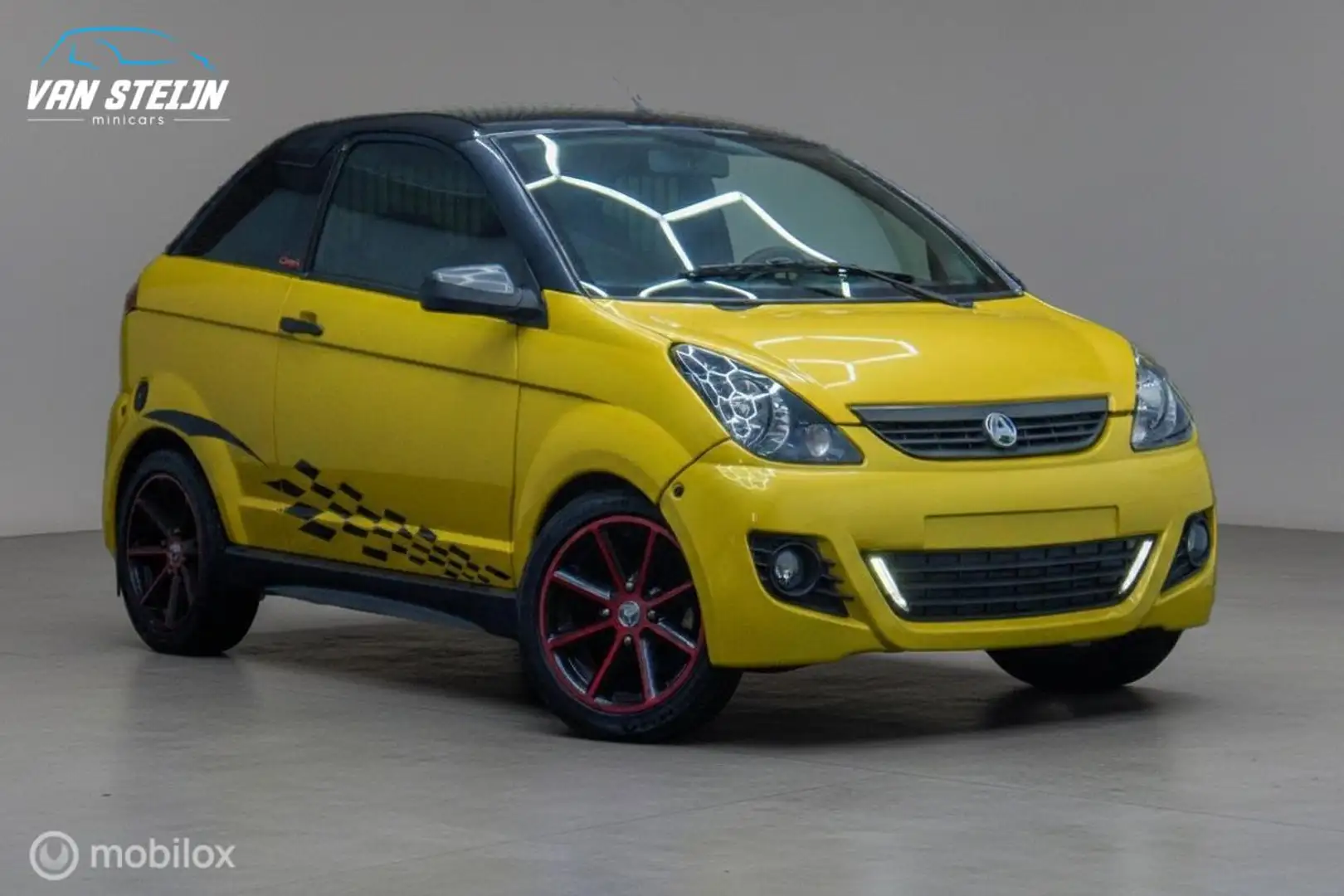 Aixam GTI Brommobiel Coupé Geel | Nieuw Staat | 33dkm Gelb - 2