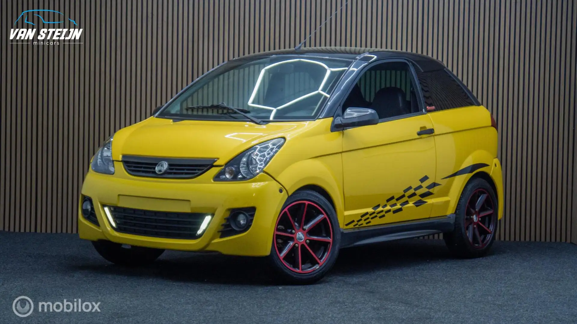 Aixam GTI Brommobiel Coupé Geel | Nieuw Staat | 33dkm Gelb - 2