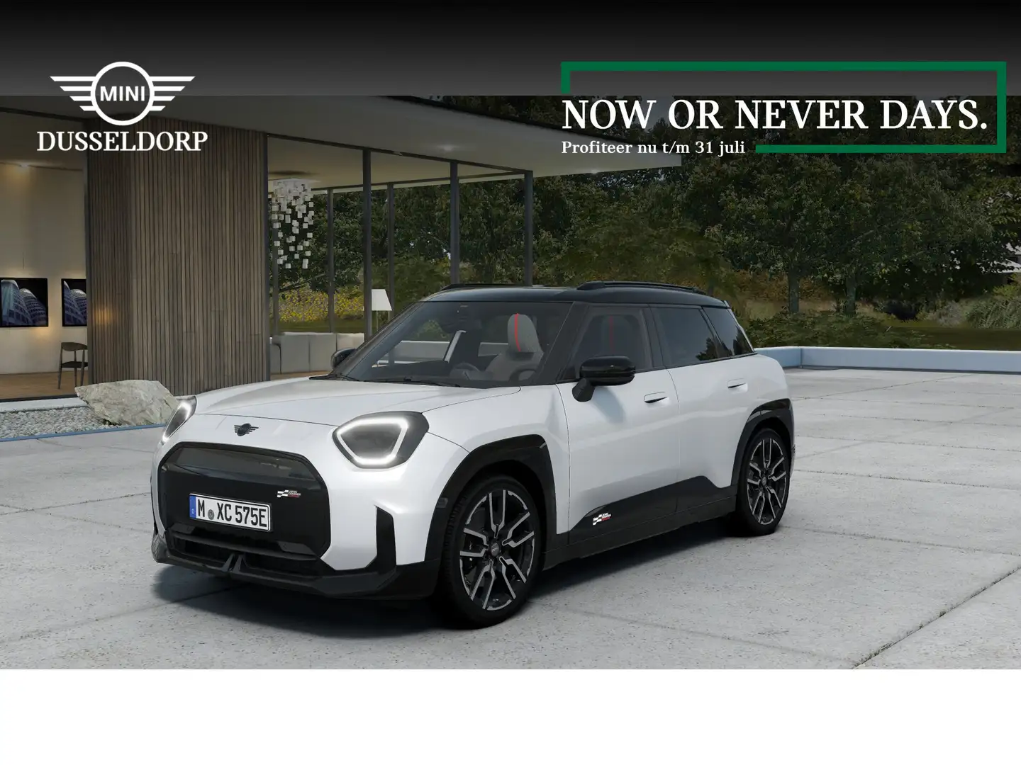MINI Aceman E John Cooper Works Pakket M PRIVATE LEASE EUR 476 Blanco - 1