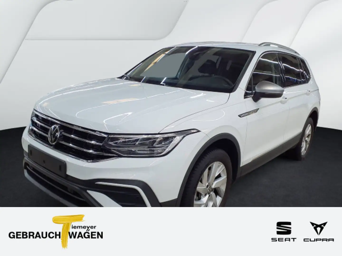 Volkswagen Tiguan Allspace 1.5 TSI DSG LIFE 7-SITZE NAVI AH Weiß - 1
