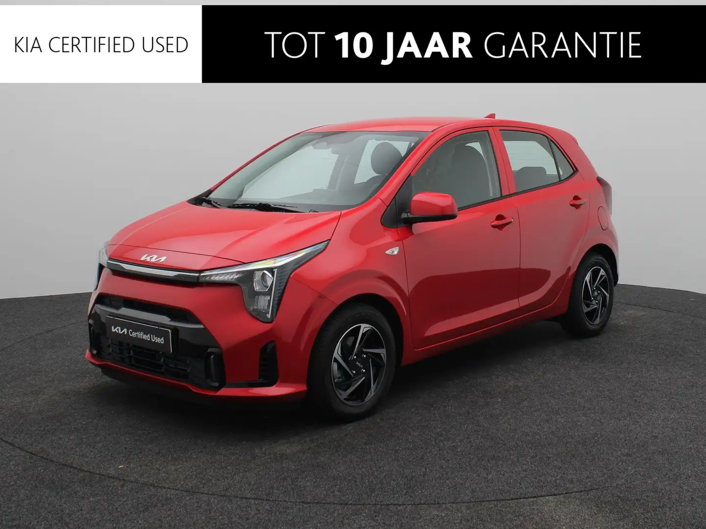 Kia Picanto 1.0 DPI DynamicLine | Automaat| Airco | Navigatie Rouge - 1