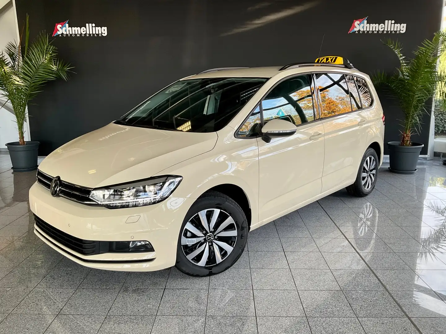 Volkswagen Touran Taxi  2,0 l TDI DSG TAXA LED LEDER 7-SITZER Beige - 2