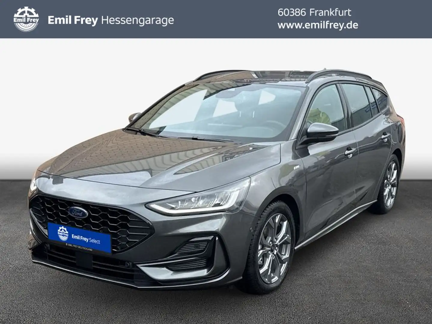 Ford Focus Turnier 1.0 EcoBoost Hybrid Aut. ST-LINE Grau - 1