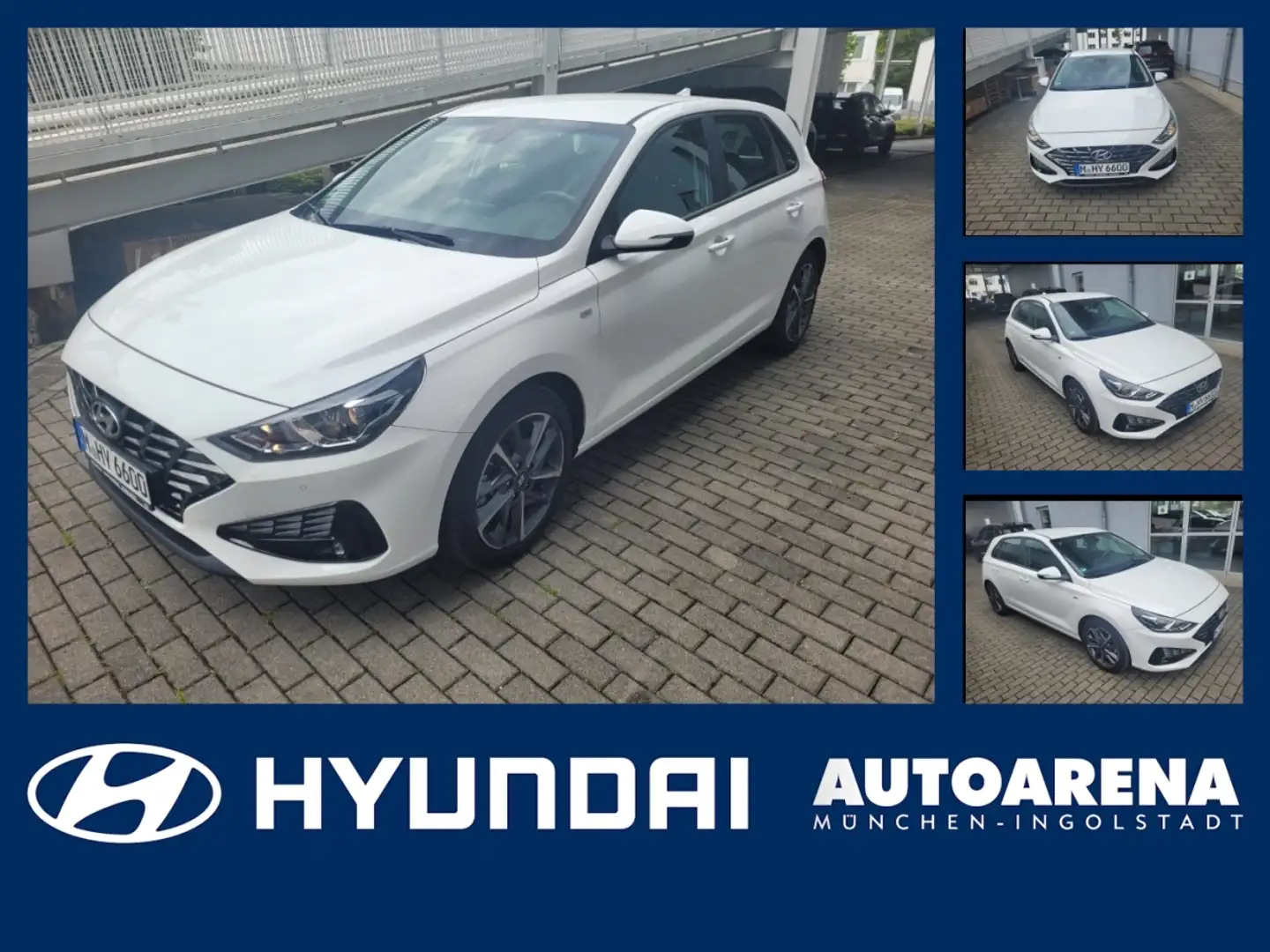 Hyundai i30 1.5 T-GDI Trend Android Auto, Automatik Weiß - 1