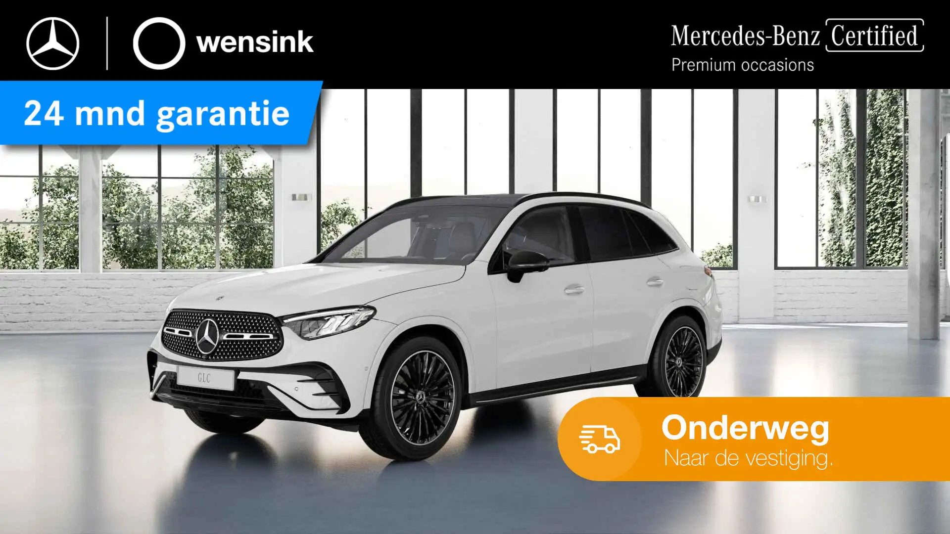 Mercedes-Benz GLC 300 300e 4MATIC AMG Line | Burmester | Panoramadak | T Wit - 1