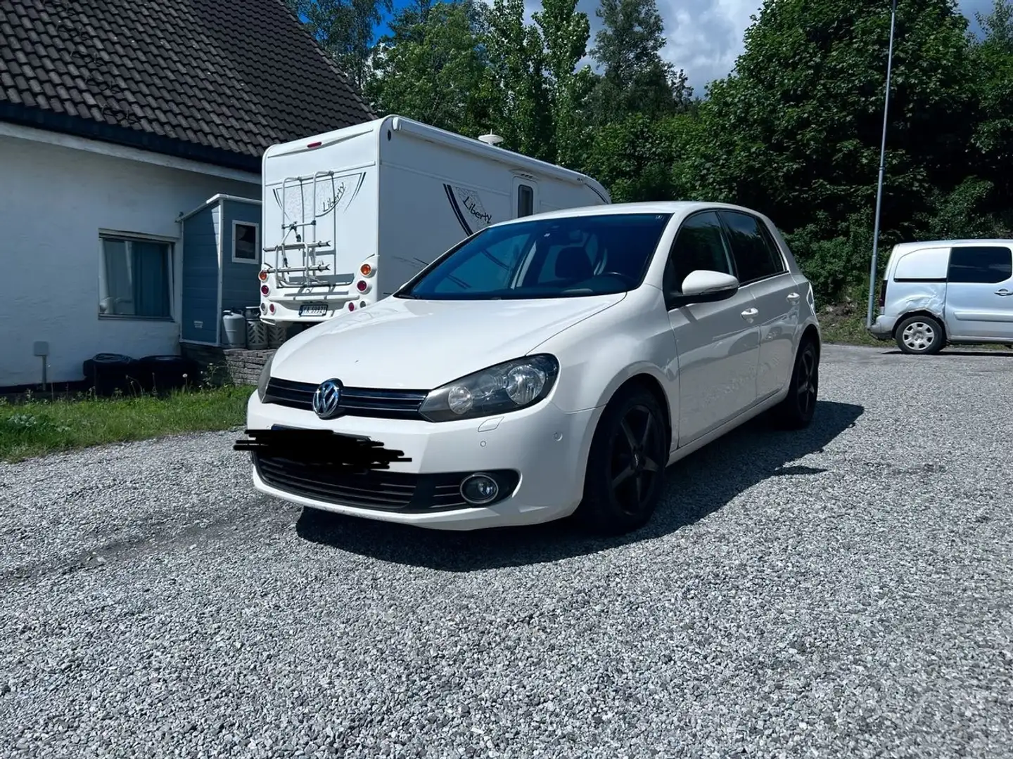 Volkswagen Golf Golf 1.6 TDI DPF BlueMotion Technology DSG Team Blanc - 1