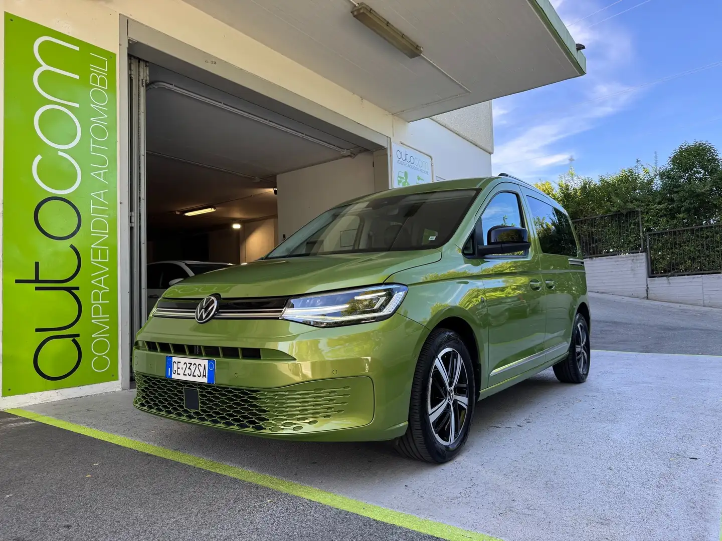 Volkswagen Caddy 1.5TSI DSG STYLE LED UNIPROPRIETA GARANZIA 24 MESI Grün - 1