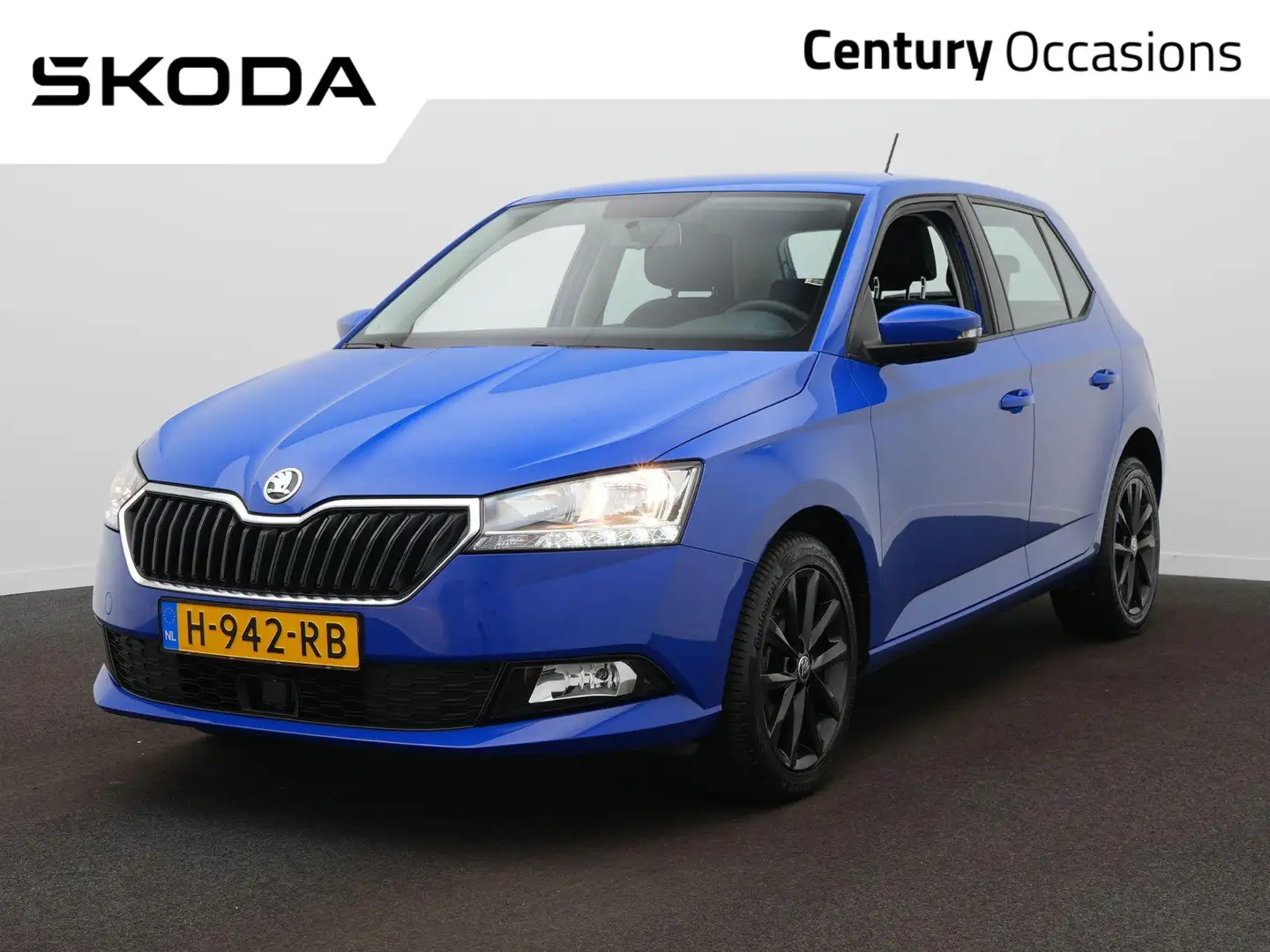 Skoda Fabia 1.0 TSI Ambition / Trekhaak / Cruise / Navi Blu/Azzurro - 1