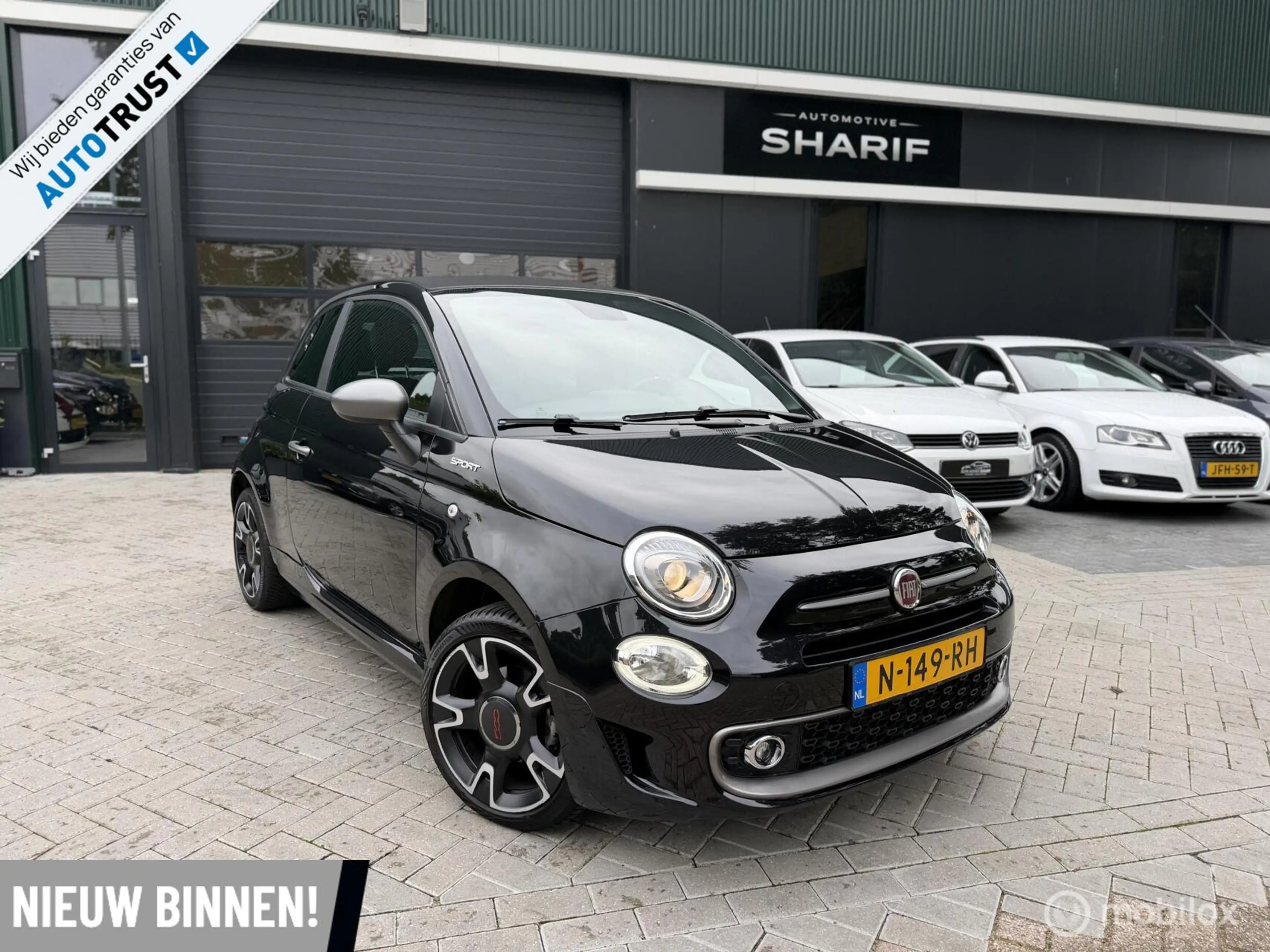 Fiat 500C 1.0 Hybrid Sport |CarPlay|Cabrio|Cruise|1e.eig|