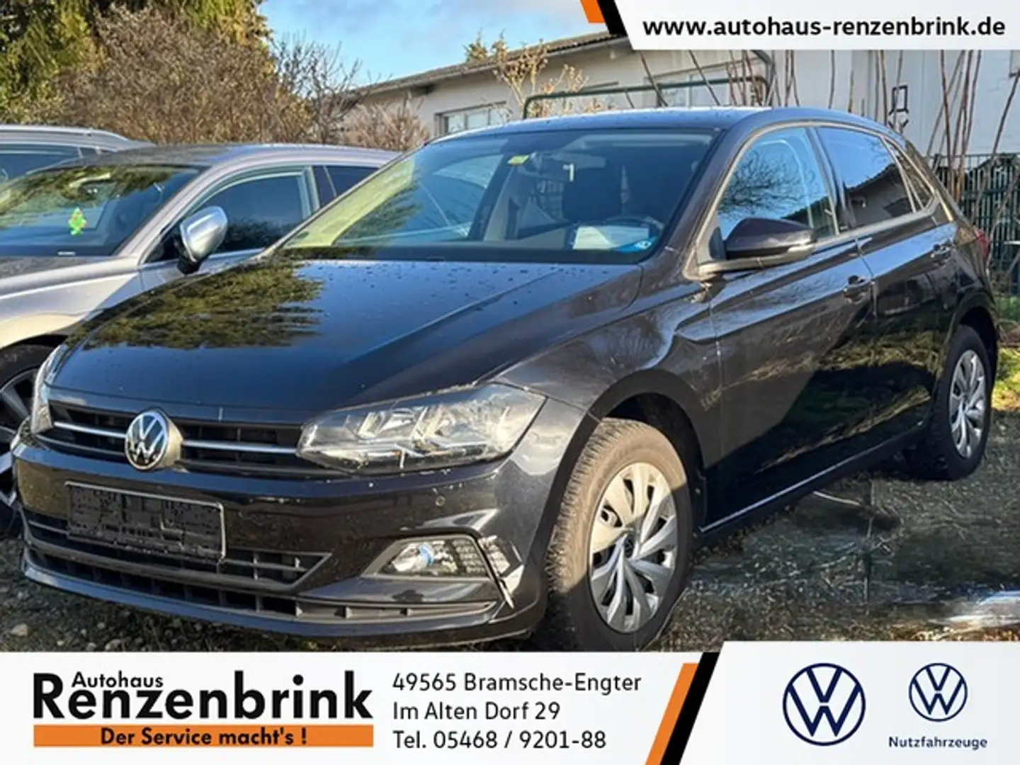 Volkswagen Polo Comfortline TSI Navi ACC AID Sitzkomfort-Paket Schwarz - 1
