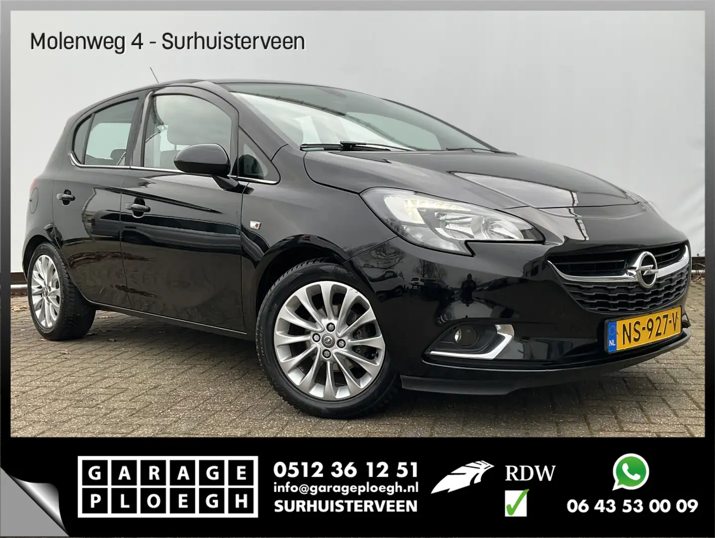 Opel Corsa 1.4 5drs Innovation Automaat Nav-Carplay Trekhaak Negru - 1