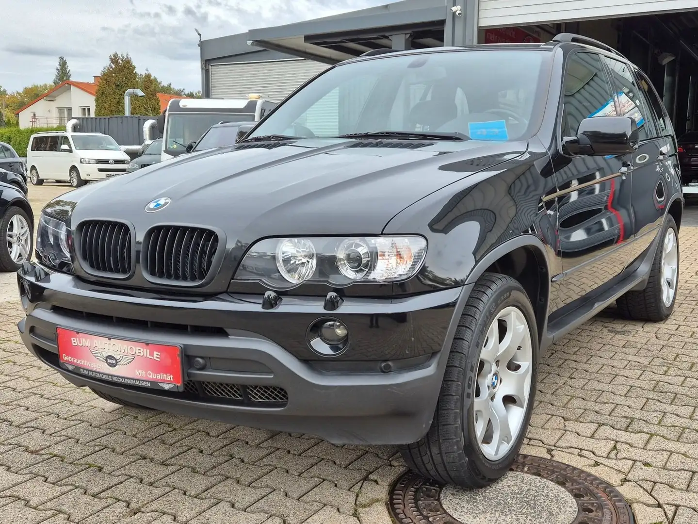 BMW X5 4.4i xDrive Leder Sitzheizung AHK TÜV Neu Argent - 1