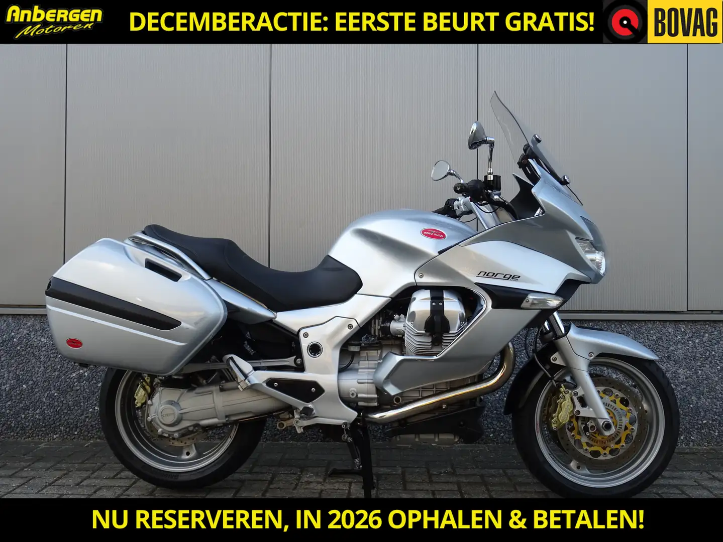 Moto Guzzi Norge 1200 ABS Grijs - 1