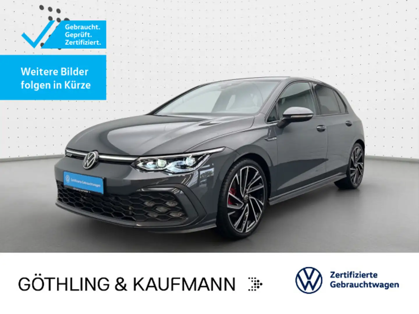 Volkswagen Golf GTD 2.0TDI DSG*NAVI*LEDER*AHK*KAM*STDHZG*IQ Grigio - 1