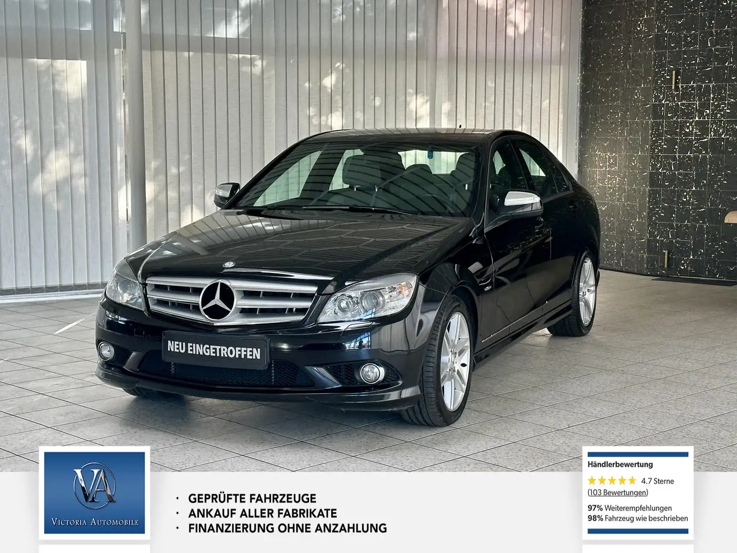 Mercedes-Benz C 350 C 350 AMG Style* BI-Xenon* Gepflegt Zwart - 1