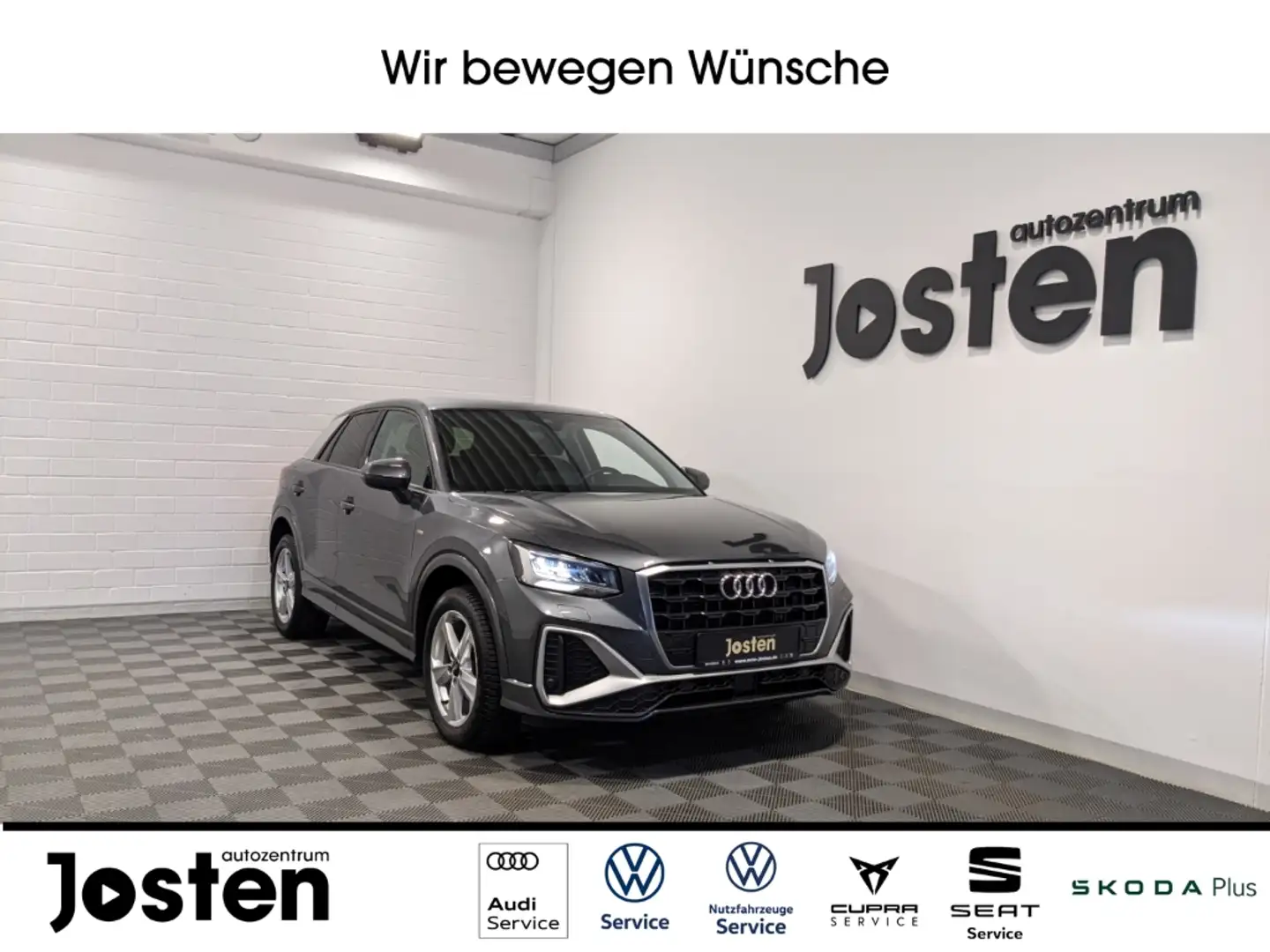 Audi Q2 35 TFSI S line MMI PLUS SITZHZG LED PDC Grau - 1