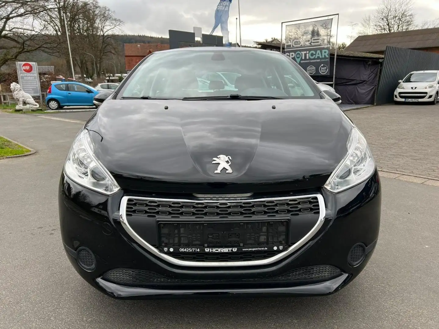Peugeot 208 Active Sitzh. Einparkh. Klima Navi Panoramad Schwarz - 2