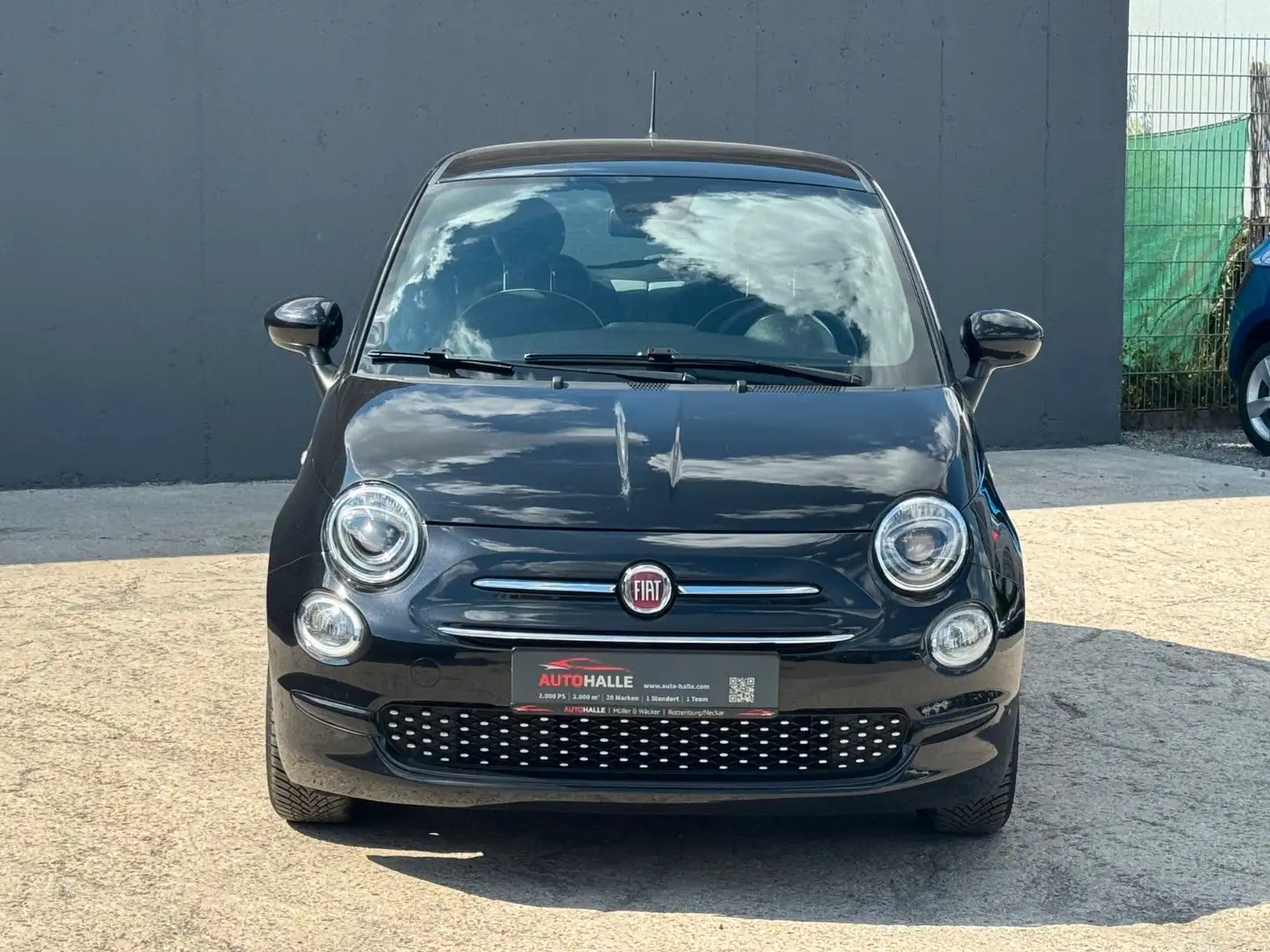 Fiat 500 CarPlay & Android Auto BLT DAB PDC Schwarz - 2
