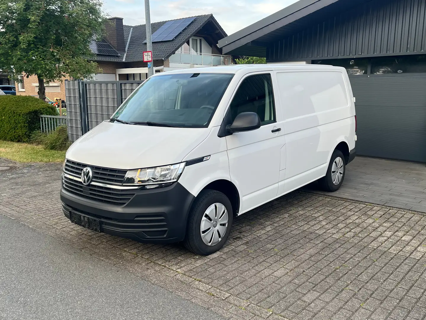 Volkswagen T6.1 Transporter EcoProfi 150Ps DSG PDC VW-Scheckheft 117Tkm Mwst Blanc - 1