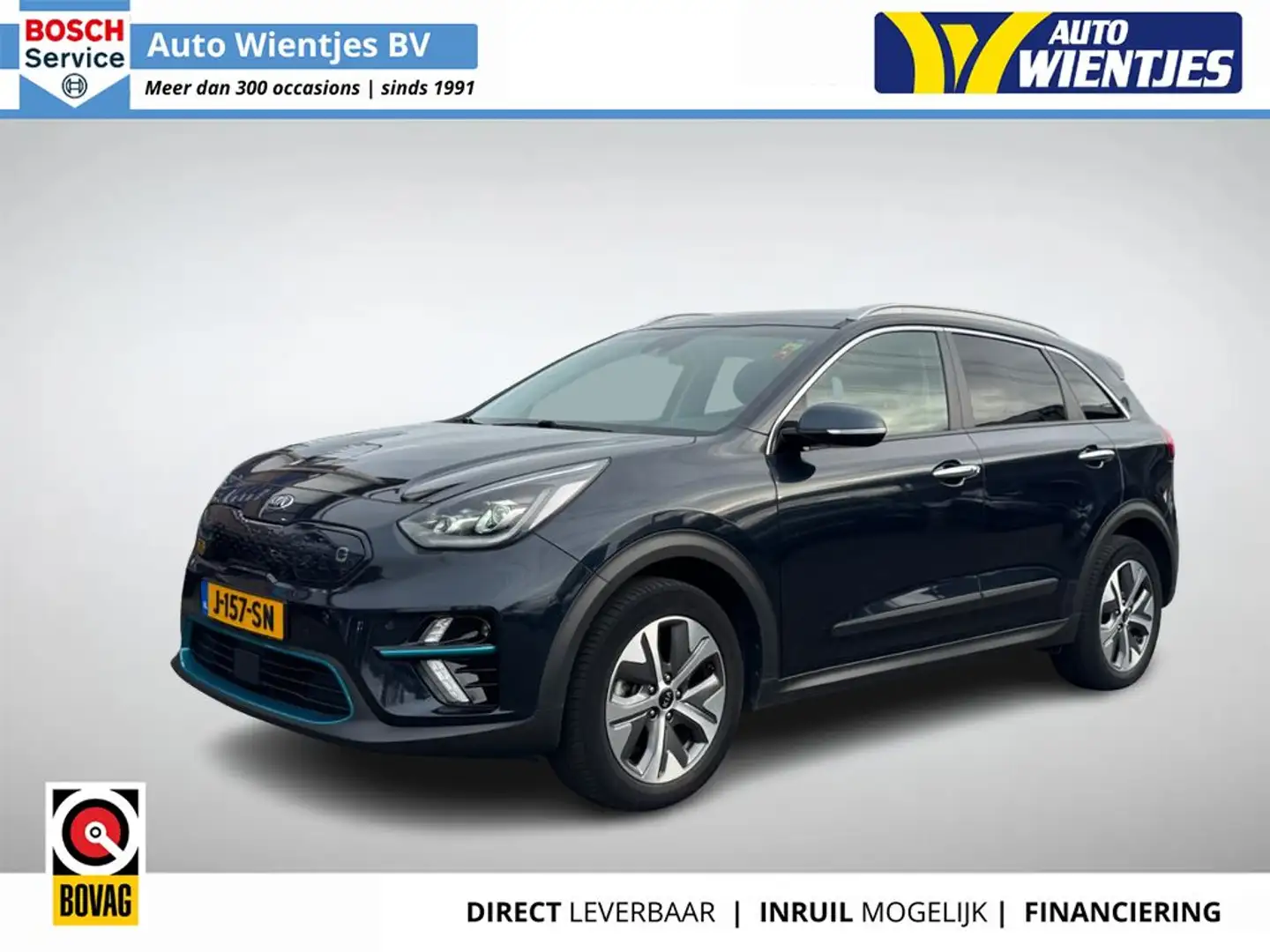 Kia e-Niro ExecutiveLine 64 kWh | SOH 100% | 3-Fase | Leer | Blau - 1