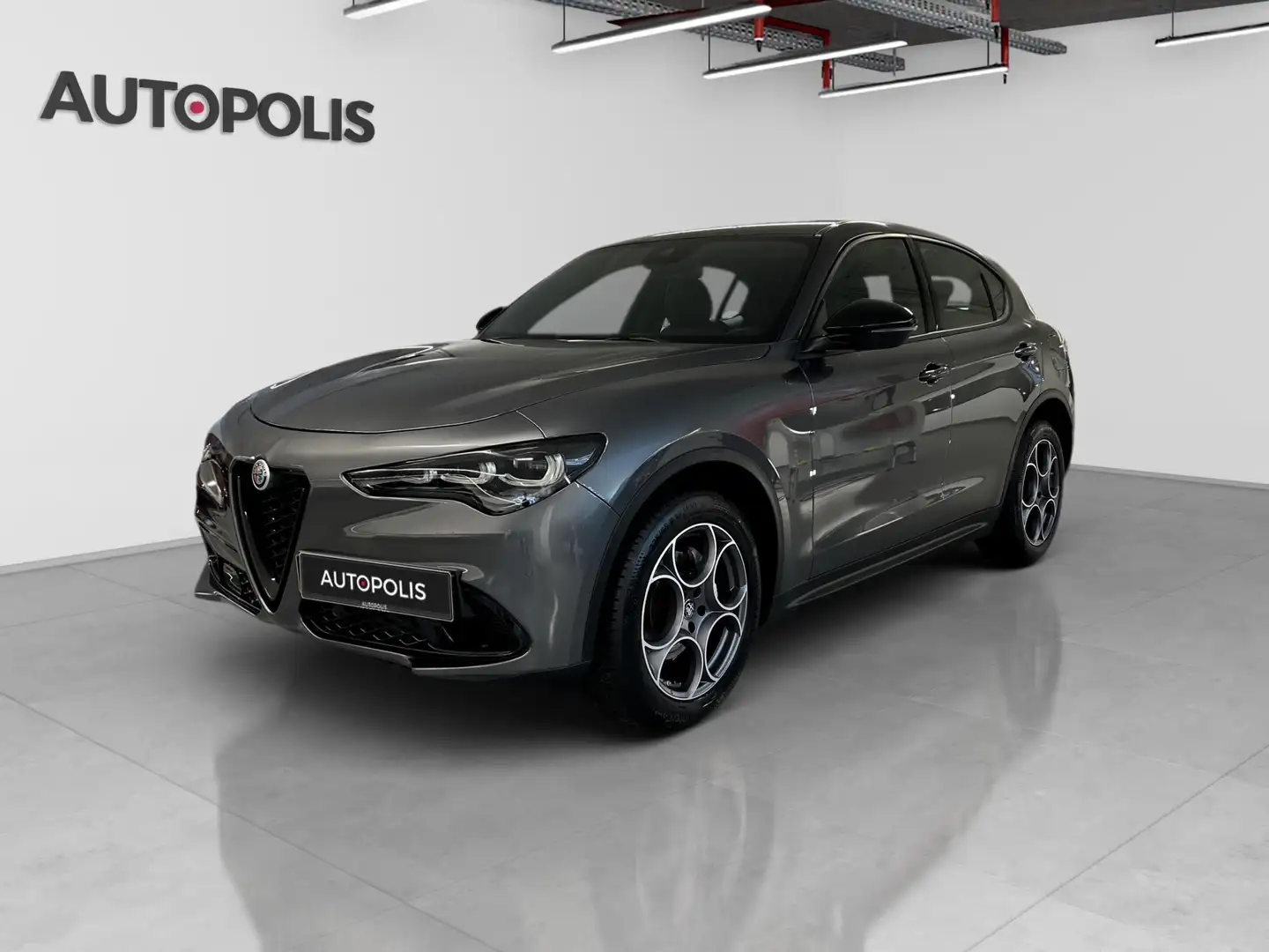 Alfa Romeo Stelvio 2.0 Sprint Q4 Gris - 1