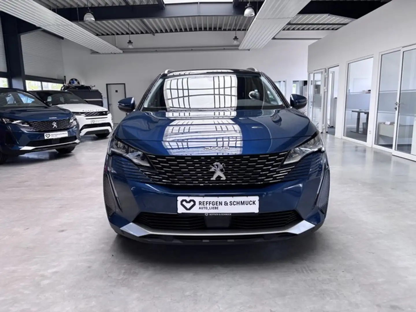 Peugeot 3008 HYBRID 225 ROAD TRIP NAV+LED+KAMERA+ALU+TÜV Kék - 2