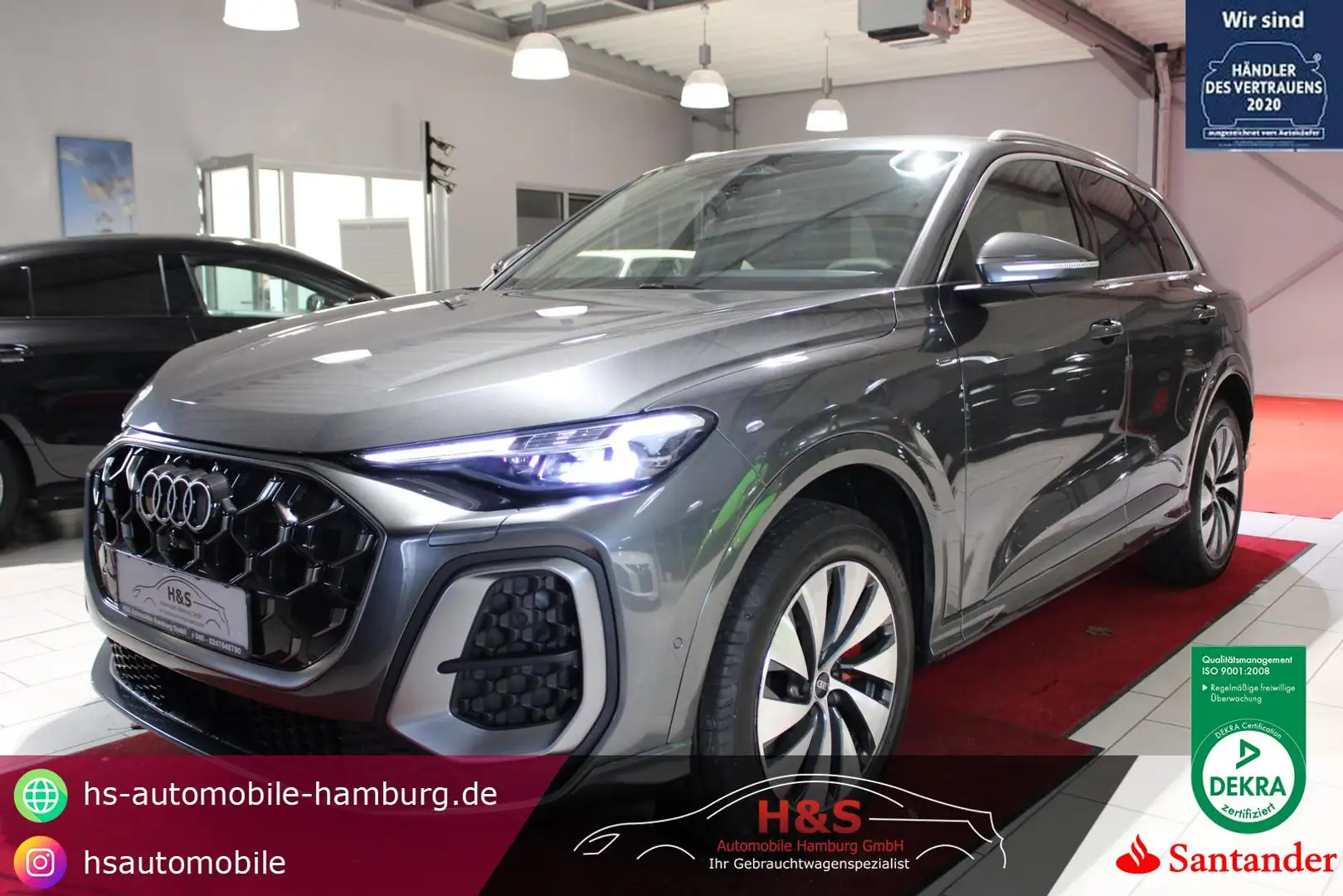 Audi Q5 2.0 e-hybrid quattro Grau - 1