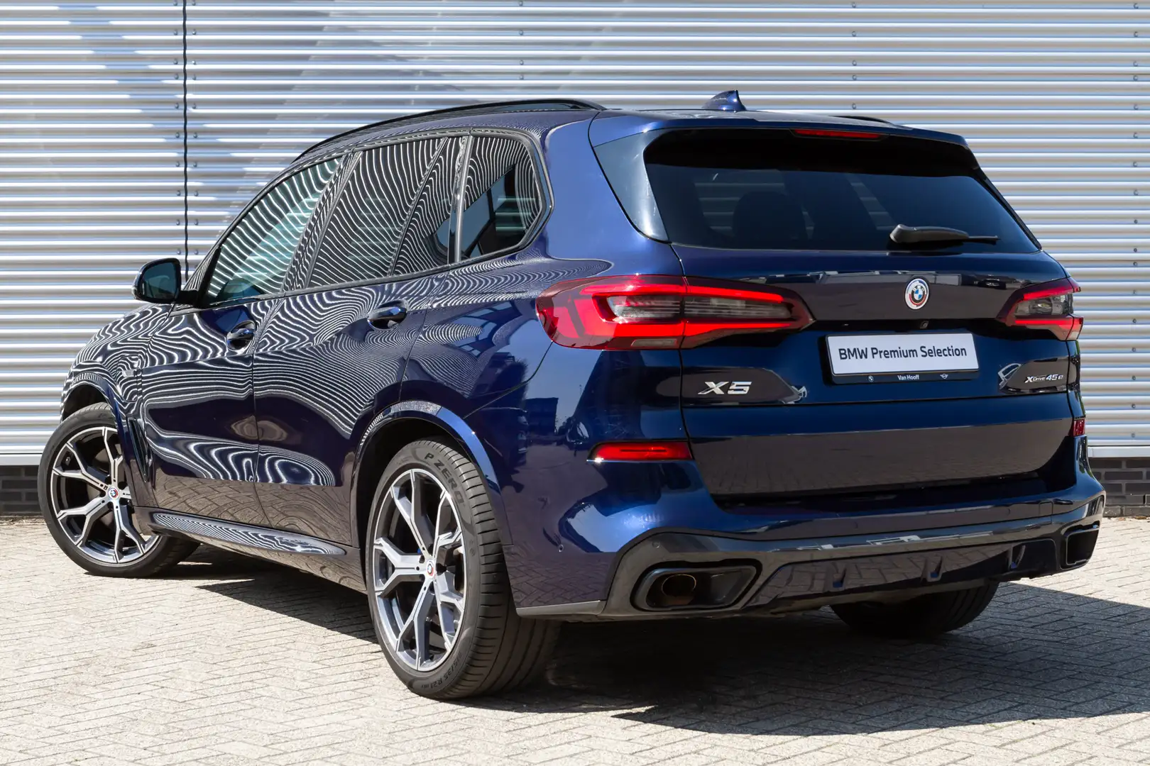 BMW X5 xDrive45e High Executive M Sport Automaat / Panora Blauw - 2
