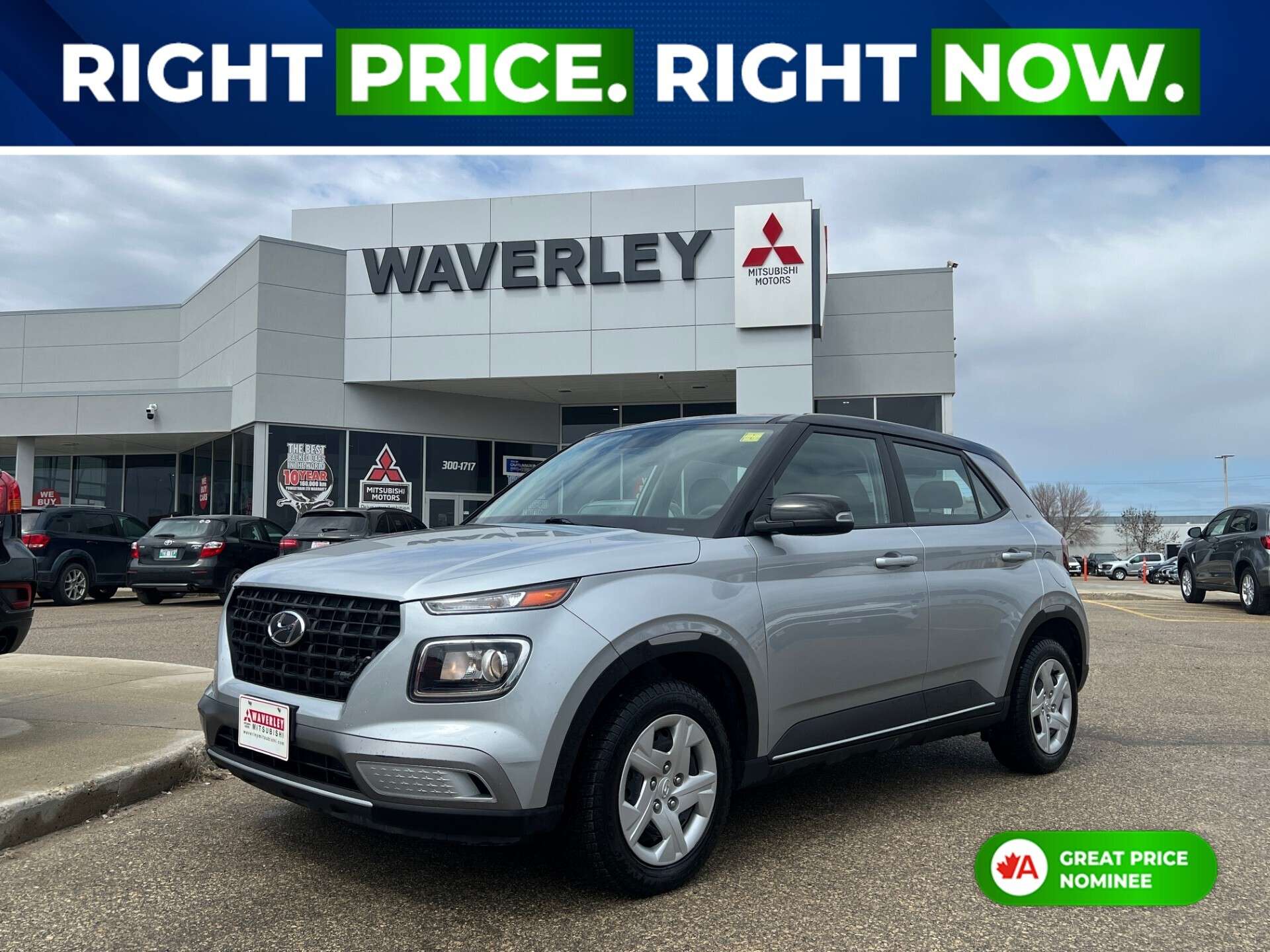 Gray 2021 Hyundai Venue SUV / Crossover Automatic