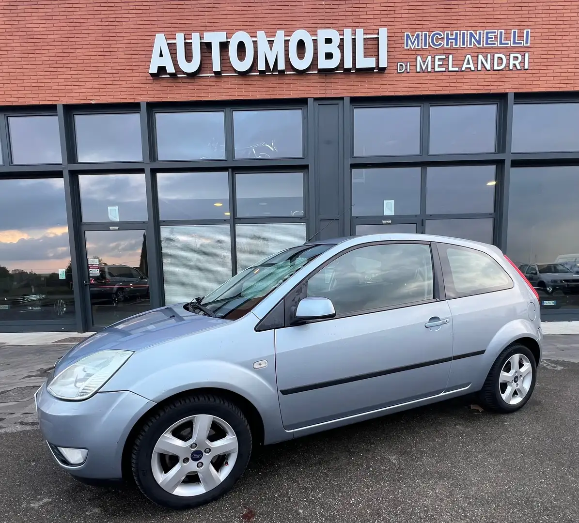 Ford Fiesta 3 porte1.2 16v Ideale Anche X Neopat.Km 66.000 Argent - 1