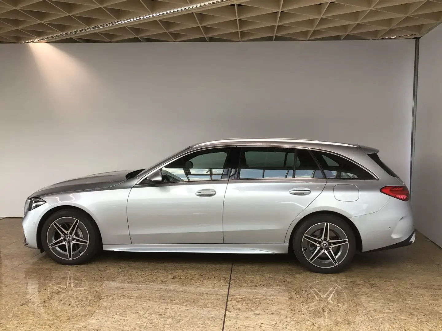 Mercedes-Benz C 300 C 300 de 4M T AMG/PREMIUM/Fahrass./Burm/Head/360 Silber - 2