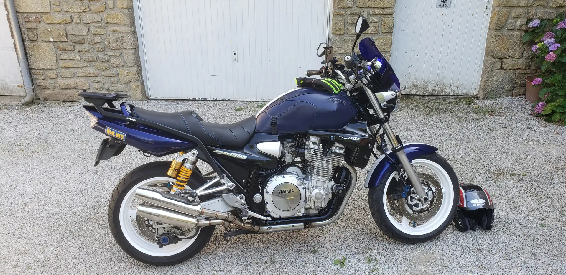 Yamaha XJR 1300 Bleu - 1