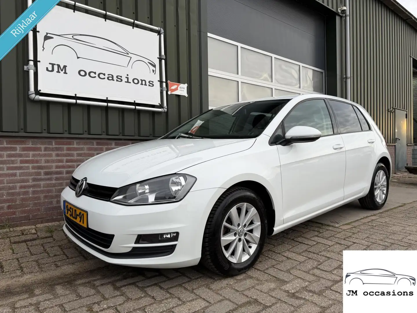 Volkswagen Golf 1.2 TSI Highline|Clima|Cruise|Lm velgen|APK nieuw| Wit - 1