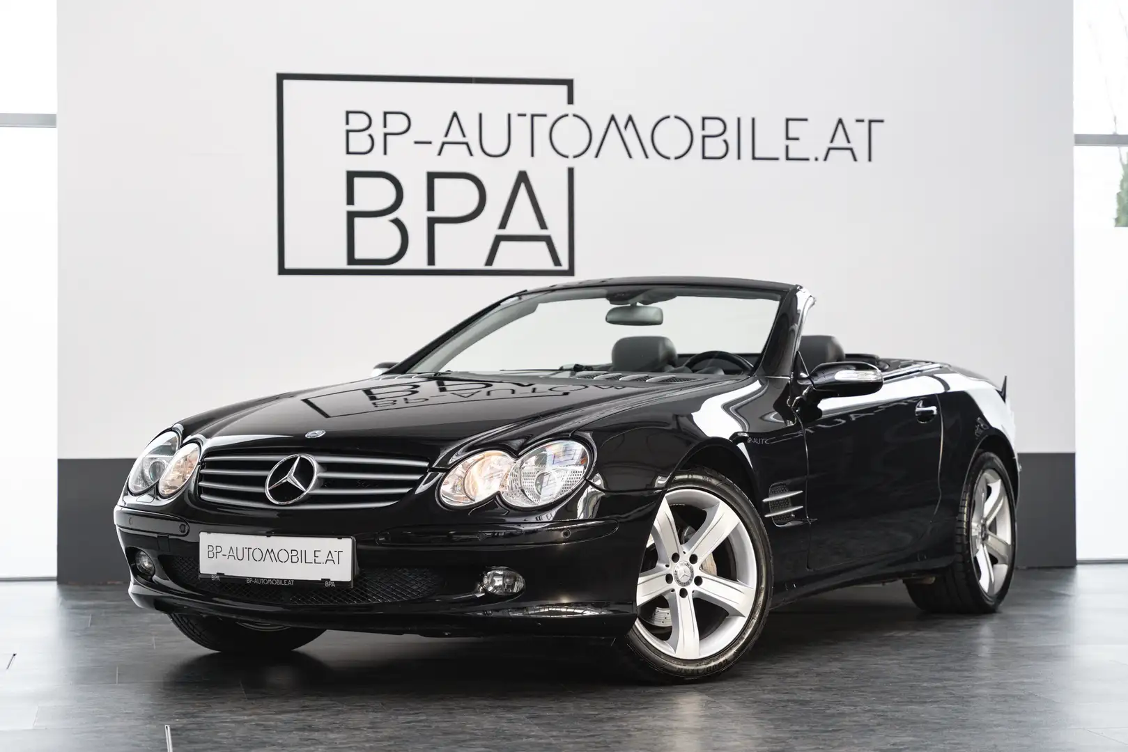Mercedes-Benz SL 350 Roadster // Originalzustand // TOP // crna - 1