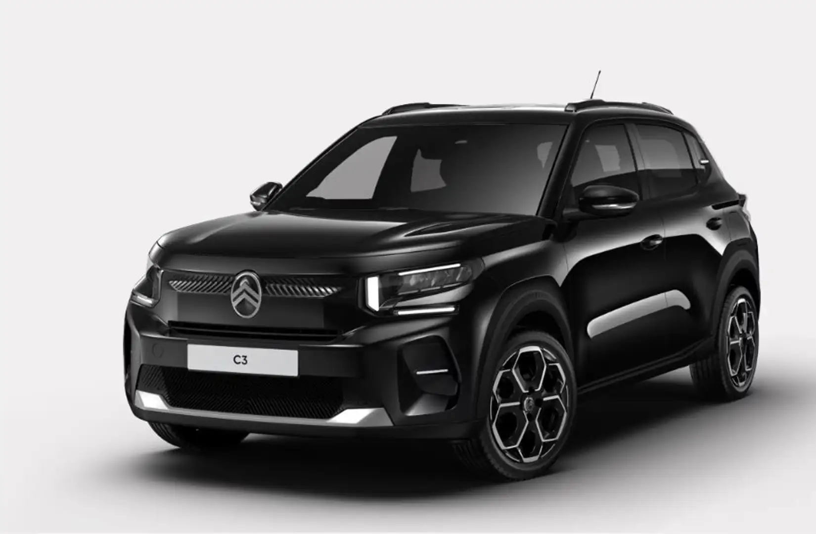 Citroen C3 C3 1.2 puretech turbo Max 100cv Schwarz - 1