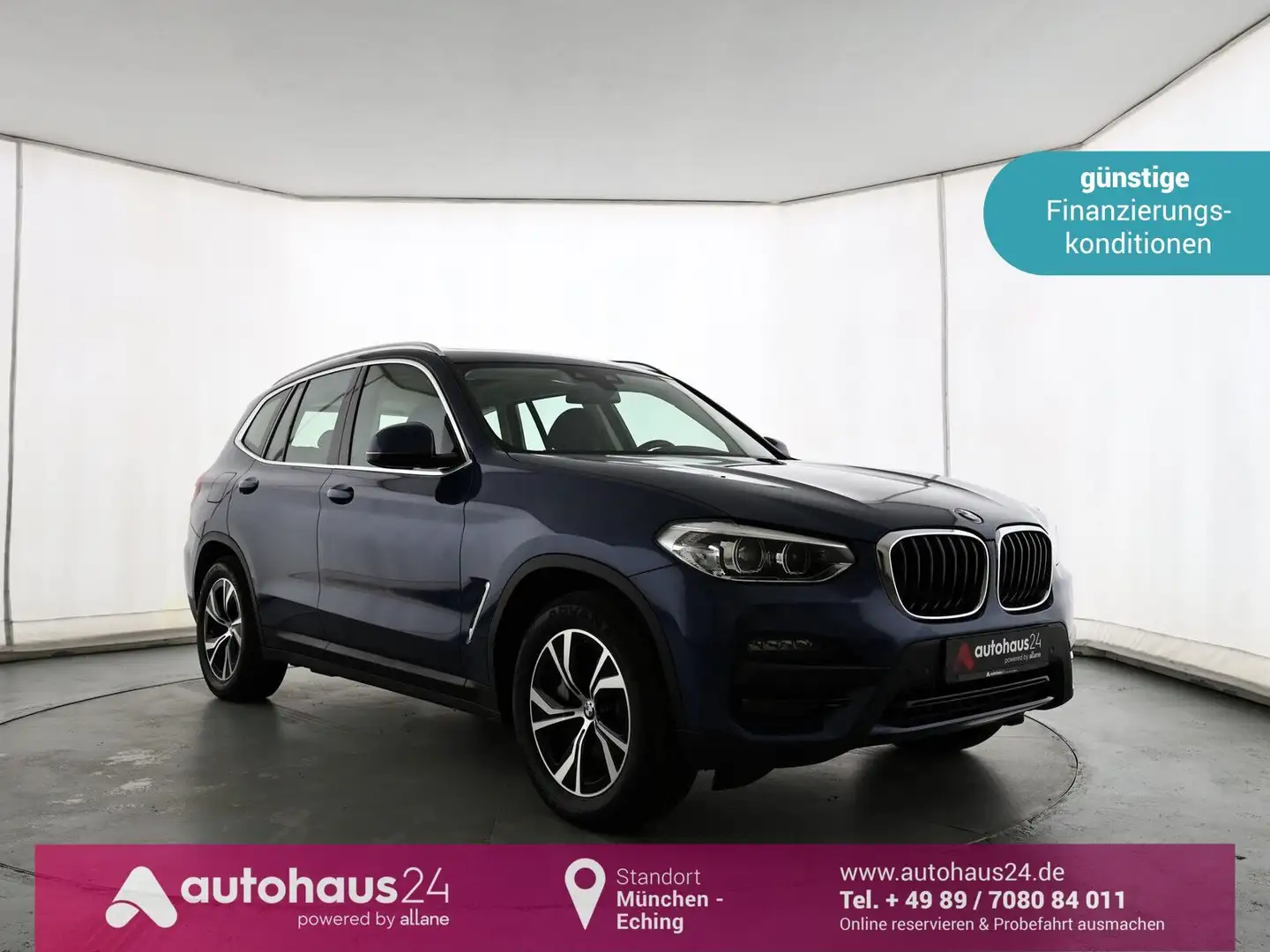 BMW X3 xDrive30e Advantage LED|Navi|PDC|Sitzhz|HUD Bleu - 1