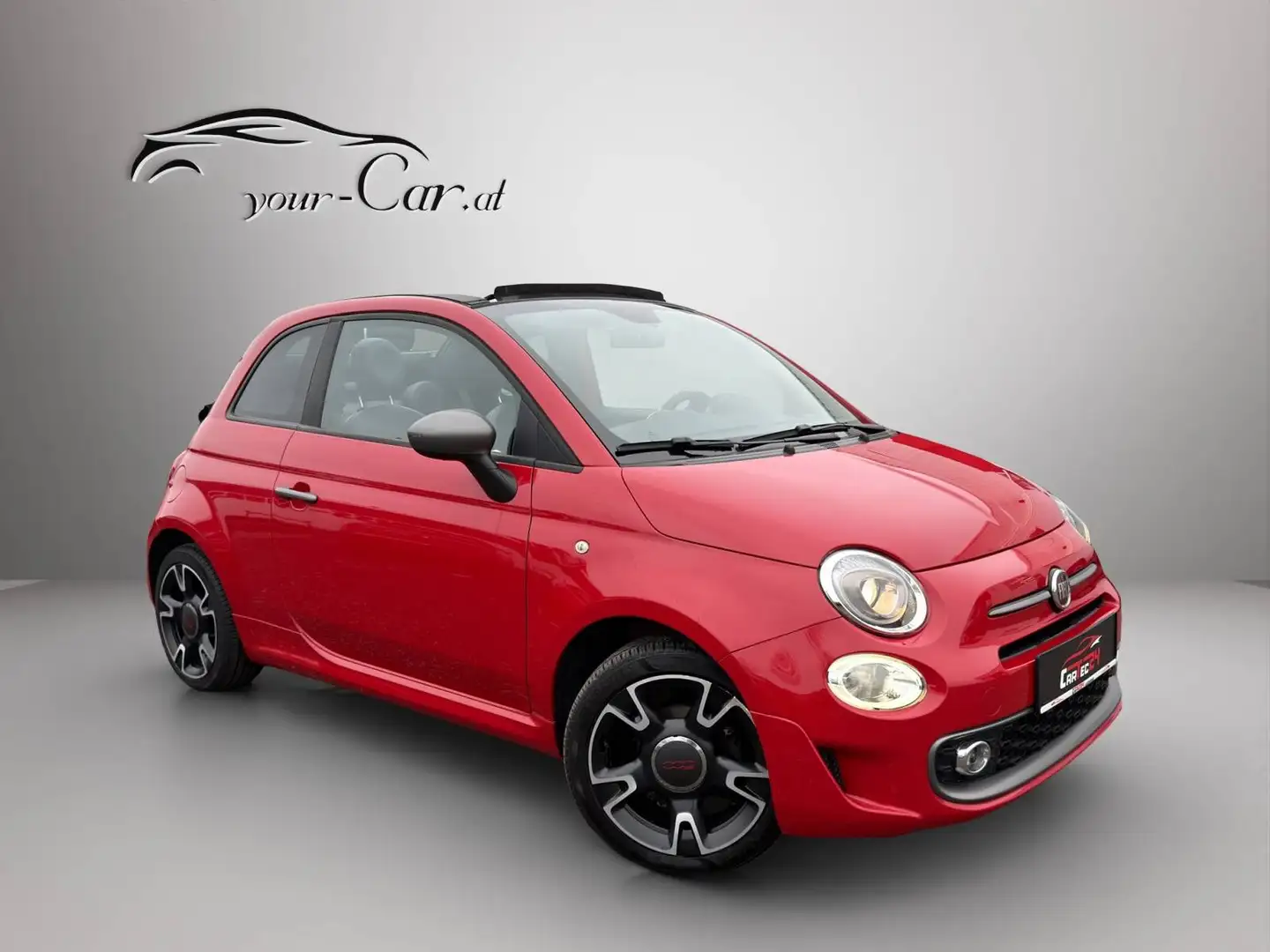 Fiat 500C S 0,9 TwinAir Turbo 85 Cabrio *BEATS, SPORT* Rot - 1