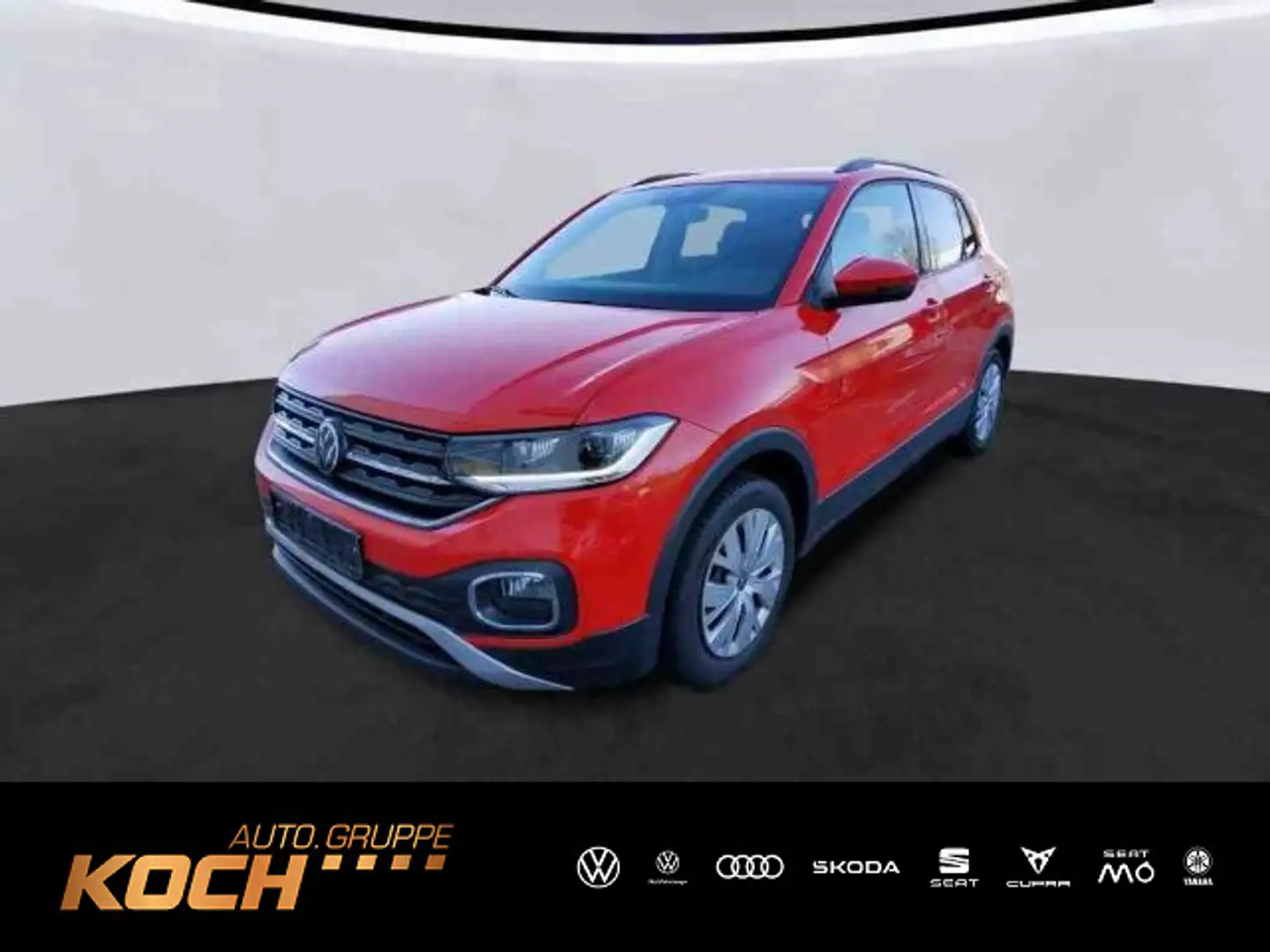 Volkswagen T-Cross 1.0TSI United DSG NAVI LED KAMERA Rot - 1