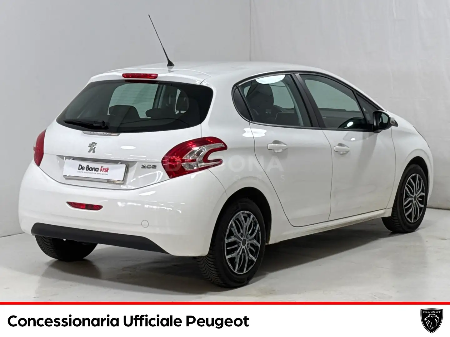 Peugeot 208 5p 1.2 puretech allure e6 Blanc - 2