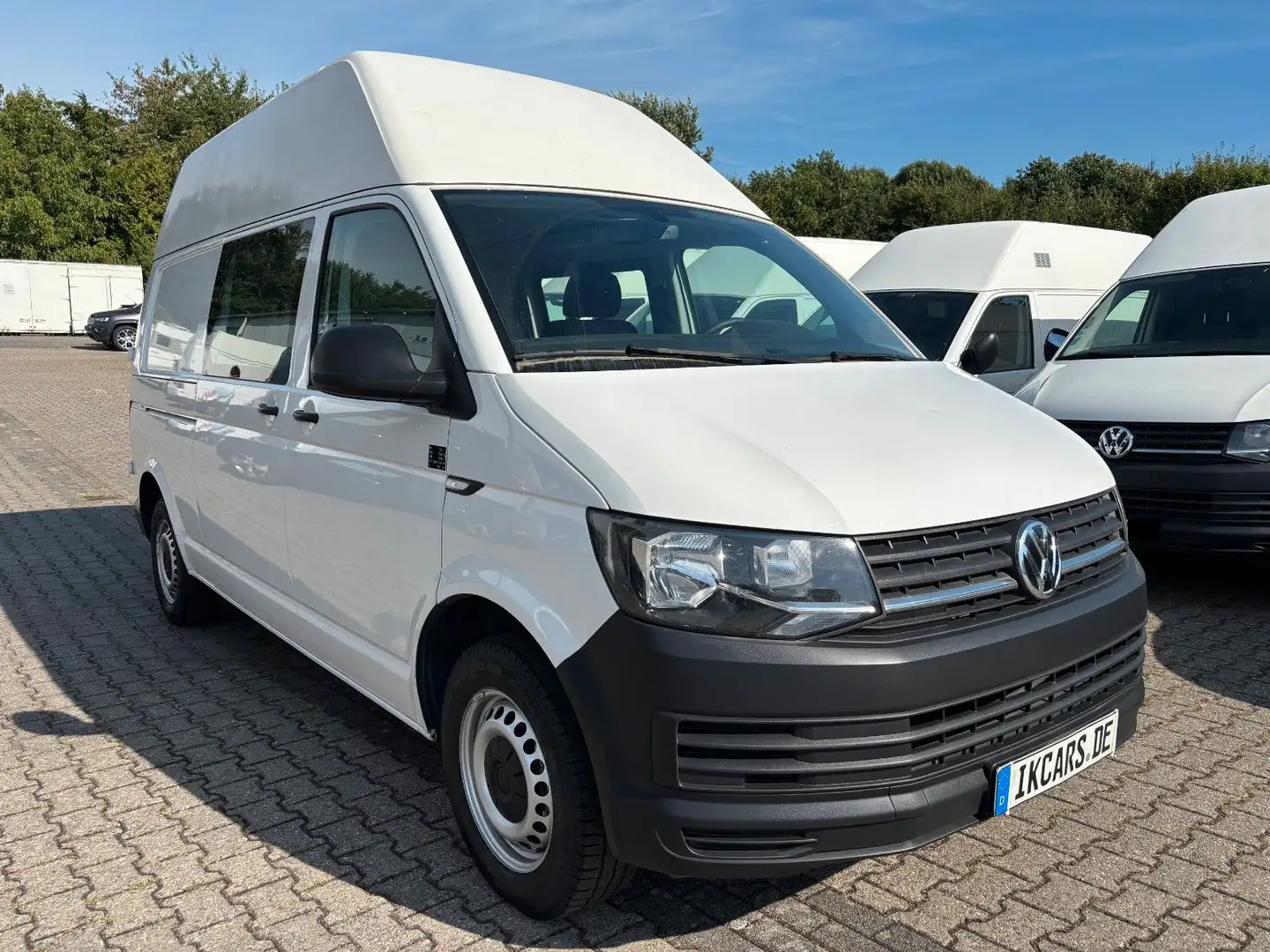 Volkswagen T6 Transporter T6 Kasten Hochdach lang L2H3 KLIMA Tempomat Blanc - 1