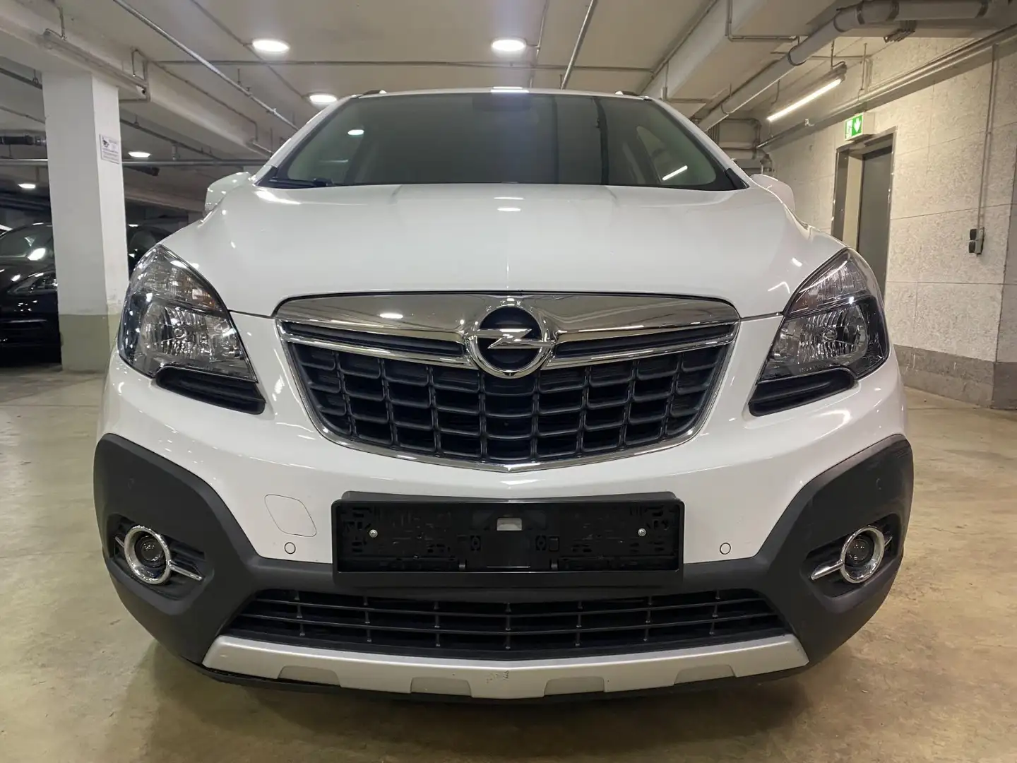 Opel Mokka Automatik~Klima~Teilleder~PDC Weiß - 2