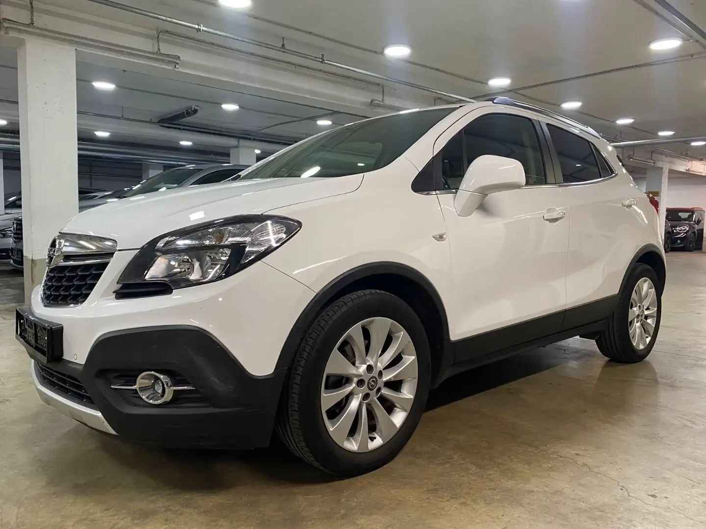 Opel Mokka Automatik~Klima~Teilleder~PDC Weiß - 1