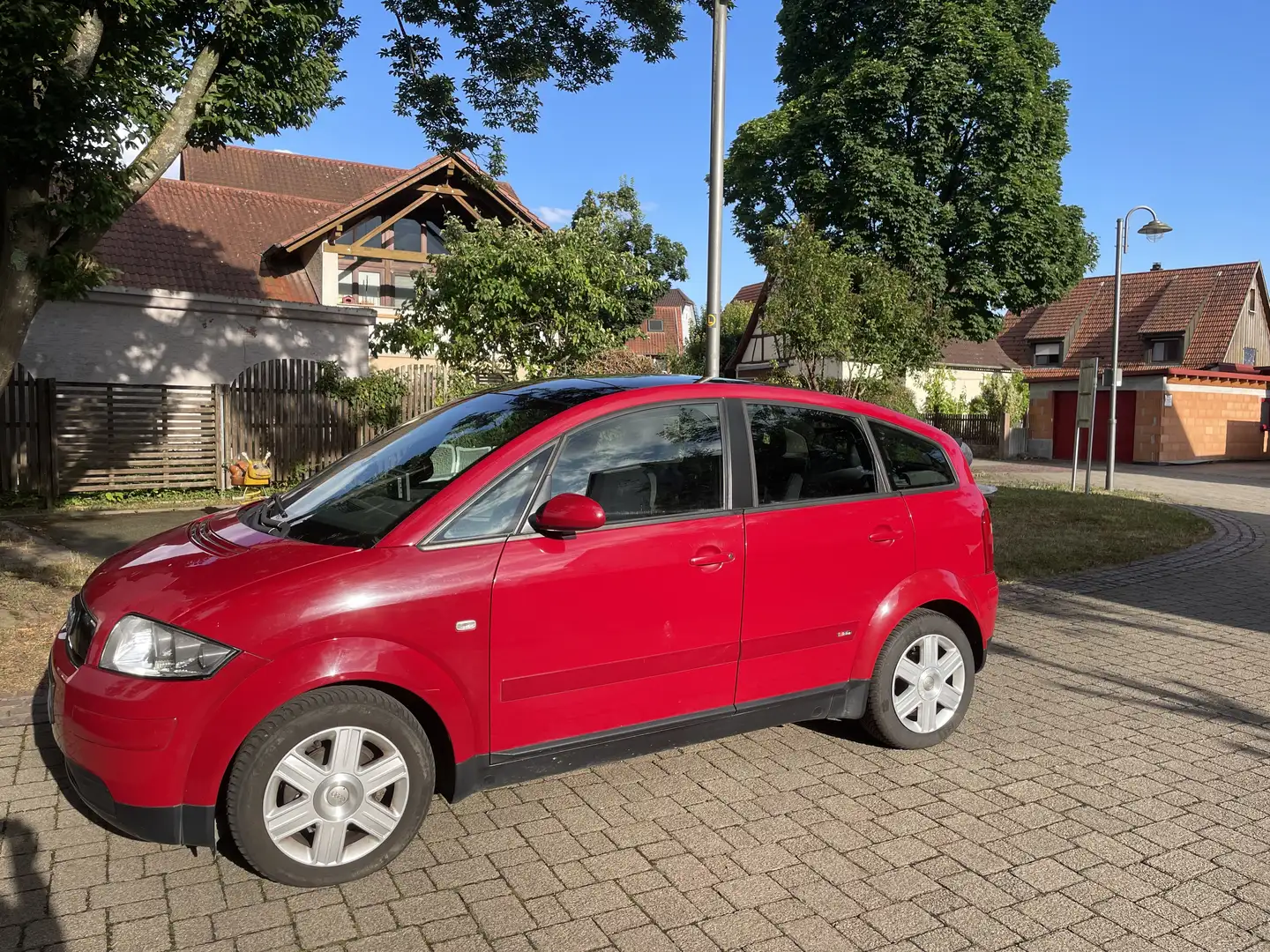 Audi A2 1.6 FSI Piros - 1