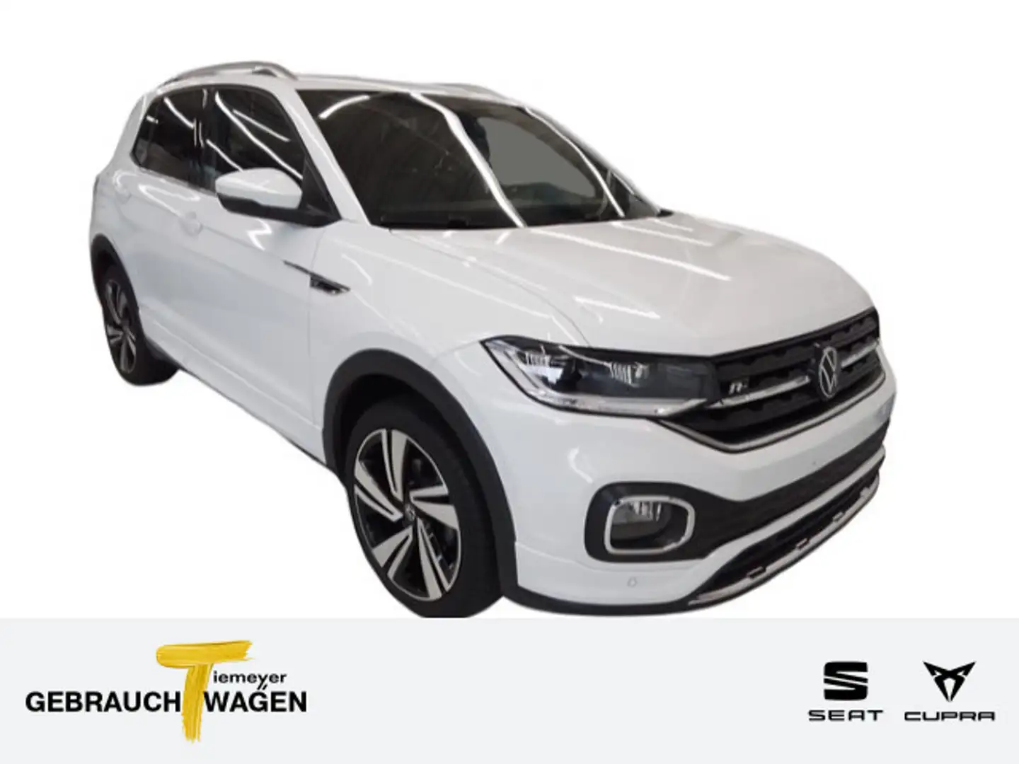 Volkswagen T-Cross 1.0 TSI DSG R-LINE LM18 NAVI VIRTUAL KAM Weiß - 1